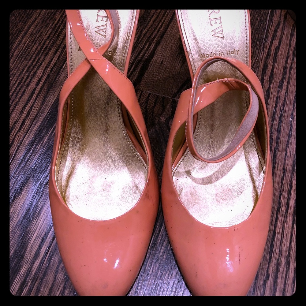J. Crew slingback heels